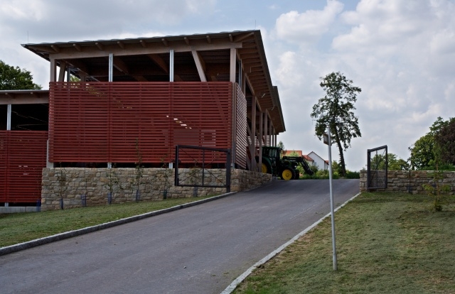 Carport für Landmaschinen