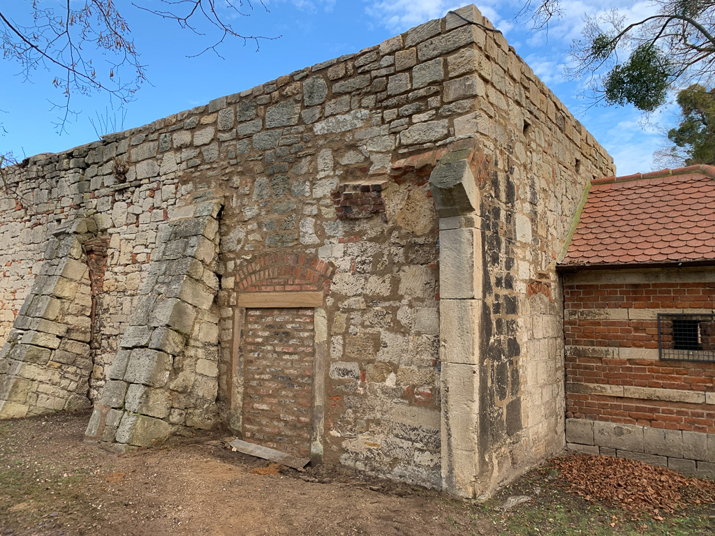 Historische Mauer Brauerei Klosterpforta