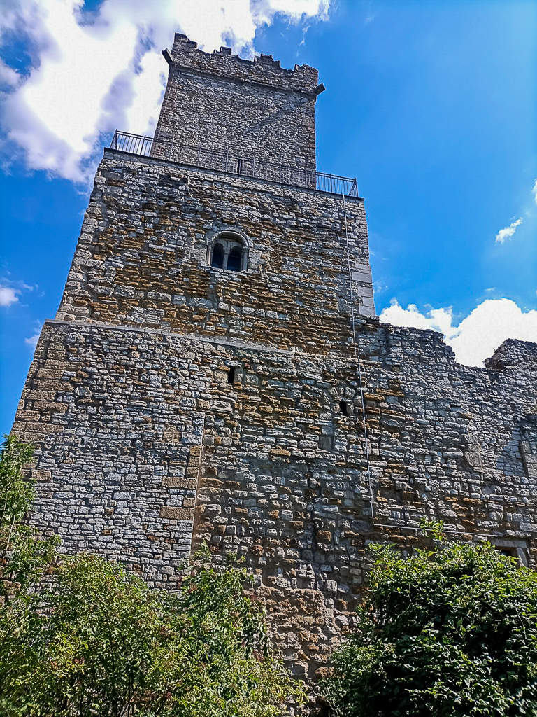 Eckartsburg Instandsetzung der Palas-Ruine